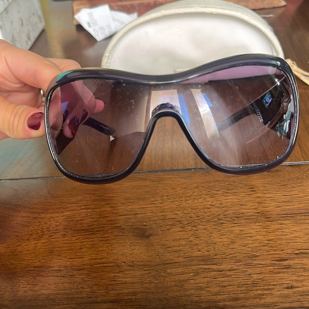 Christian Dior shield style sunglasses 2000’s